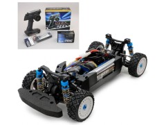 58707 TAMIYA/タミヤ　1/10 RC XV-02 PRO シャーシキット+サンワ：MX-6 (HVS702サーボ仕様)コンピュータプロポ付きオリジナルフルセット （未組立） ≪ラジコン≫