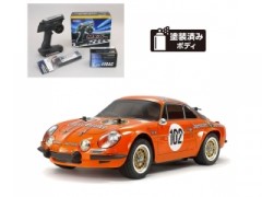 58708 TAMIYA/タミヤ　1/10 RC アルピーヌA110 イェーガーマイスター 1973 (M-06シャーシ) 組立キット+サンワ：MX-6 コンピュータプロポ付きオリジナルフルセット+オリジナルフルベアリングセット （未組立） ≪ラジコン≫