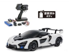 58711 TAMIYA/タミヤ　1/10 RC マクラーレン セナ (TT-02シャーシ) 組立キット+タミヤ：ファインスペック 電動RCドライブセット+オリジナルフルベアリングセット （未組立） ≪ラジコン≫