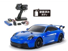 58712 TAMIYA/タミヤ　1/10 RC ポルシェ 911 GT3 (992) (TT-02シャーシ) 組立キット+タミヤ：ファインスペック 電動RCドライブセット+オリジナルフルベアリングセット （未組立） ≪ラジコン≫