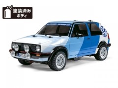 58714 TAMIYA/タミヤ　1/10 RC フォルクスワーゲン ゴルフII GTI 16V ラリー (MF-01Xシャーシ) 組立キット+オリジナルフルベアリングセット （未組立） ≪ラジコン≫
