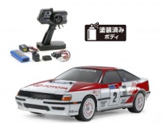 58718 TAMIYA/タミヤ　1/10 RC トヨタ セリカ GT-FOUR (ST165) (TT-02シャーシ) 組立キット+タミヤ：ファインスペック 電動RCドライブセット （未組立） ≪ラジコン≫