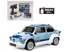 58721 TAMIYA/タミヤ　1/10 フィアット アバルト 1000TCR ベルリーナ コルサ (MB-01シャーシ) 組立キット+サンワ：MX-6 コンピュータプロポ付きオリジナルフルセット （未組立） ≪ラジコン≫