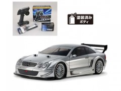 58722 TAMIYA/タミヤ　1/10 RC 2002 メルセデス･ベンツ CLK AMG レーシングバージョン (TT-02 シャーシ) 組立キット+サンワ：MX-6 コンピュータプロポ付きオリジナルフルセット+オリジナルフルベアリングセット （未組立） ≪ラジコン≫