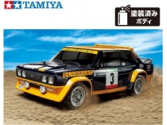 TAMIYAラリーカーラジコン 1/10RC フィアット131 アバルト ラリー OLIO FIAT (MF-01Xシャーシ