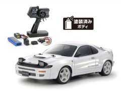 58730 TAMIYA/タミヤ　1/10 RC トヨタ セリカ GT-FOUR RC (ST185) (TT-02シャーシ) 組立キット+タミヤ：ファインスペック 電動RCドライブセット+オリジナルフルベアリングセット （未組立） ≪ラジコン≫