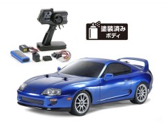 58733 TAMIYA/タミヤ　1/10 RC トヨタ スープラ (JZA80) (BT-01シャーシ) 組立キット+タミヤ：ファインスペック 電動RCドライブセット  （未組立） ≪ラジコン≫