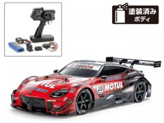 58735 TAMIYA/タミヤ　1/10 RC MOTUL AUTECH Z (TT-02シャーシ) 組立キット+タミヤ：ファインスペック 電動RCドライブセット  （未組立） ≪ラジコン≫