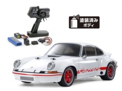 58740 TAMIYA/タミヤ　1/10 RC ポルシェ911 カレラ RSR 2.8 (BT-01シャーシ) 組立キット+タミヤ：ファインスペック 電動RCドライブセット+オリジナルフルベアリングセット （未組立） ≪ラジコン≫