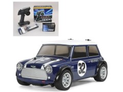 【9月発売】1/10RC ミニクーパーレーシング (MB-01シャーシ) 組立キット+サンワ：MX-6 コンピュータプロポ付きオリジナルフルセット+フルベアリングセット(未組立） ≪ラジコン≫