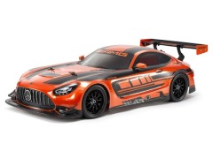 【12月発売】58750　1/10RC メルセデスAMG GT3 EVO (TT-02シャーシ) 組立キット+オリジナルフルベアリングセット（未組立） ≪ラジコン≫