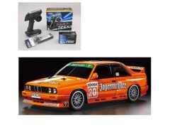 【6月発売】58760　1/10 BMW M3 SPORT EVO イェーガーマイスター1992(TT-02シャーシ)組立キット+サンワ：MX-6 コンピュータプロポ付きオリジナルフルセット+オリジナルフルベアリングセット（未組立） ≪ラジコン≫