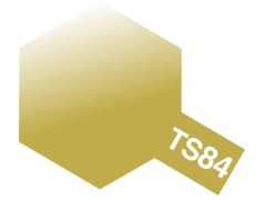 85084　タミヤカラースプレー  プラスチック・金属用 TS-84 メタルゴールド