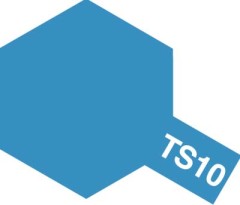 85010　タミヤカラースプレー  プラスチック・金属用 TS-10 フレンチブルー