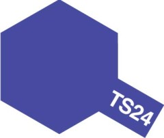 85024　タミヤカラースプレー  プラスチック・金属用 TS-24 パープル