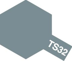 85032　タミヤカラースプレー  プラスチック・金属用 TS-32 ヘイズグレイ