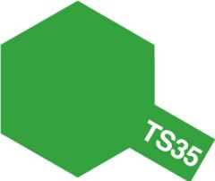 85035　タミヤカラースプレー  プラスチック・金属用 TS-35 パークグリーン