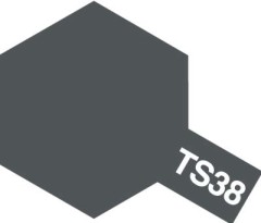 85038　タミヤカラースプレー  プラスチック・金属用 TS-38 ガンメタル