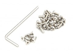 MDW020　六角ビスセット(ミニッツAWD/ニッケルメッキ)