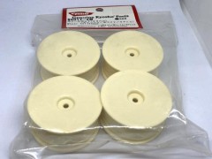 92017-4W　ホイールセット(ディッシュ/ホワイト/24mm/4Pcs) (処分特価)