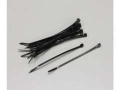 1700BK　カラーストラップ(S/ブラック)18pcs
