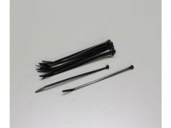 1701BK　カラーストラップ(M/ブラック)18pcs