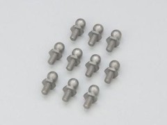 W0159　フッ素コーティング4.8mmボールスタッドS（10入）