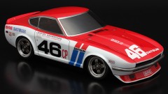 25550  ガンベイドRR 210mm  ダットサン BRE 240Z シャーシ組立済みキット
