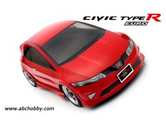 25601  ガンベイドFF 210mm  CIVIC Type R EURO シャーシ組立済みキット