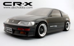 25606  ガンベイドFF 210mm　Honda サイバー CRX シャーシ組立済みキット