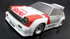 25626  ガンベイドRR 225mm  スターレット KP61 シャーシ組立済みキット