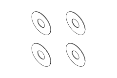 25655  3.5X0.2mm スペーサー