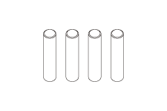 25658  1.6X8mm ピン