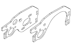 25667  AL モータープレート A/B