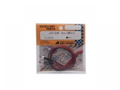 62681  LED 白色 5mm 2個入リ