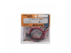62683  LED 赤色 5mm 2個入リ