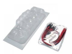 62703  RCボディ ビルド ナイトステージ 003 （インプレッサ 2007用）電飾用LED付