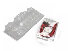 62704  RCボディ ビルド ナイトステージ 004 （インプレッサ 2008用）電飾用LED付