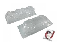 62707  RCボディ ビルド ナイトステージ 007 （ランエボⅤ用）電飾用LED付