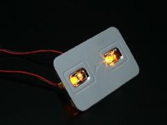 62735  ABC LED高輝度ライト イエロー