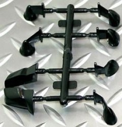 66202  クラシックミラーセット(ブラック)