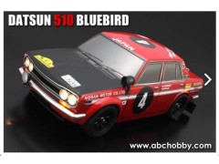 67319  01スーパーボディミニ ： ダットサン・510ブルーバード ラリーVer.