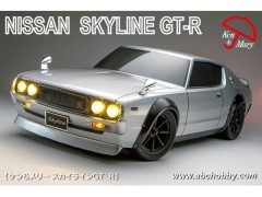 シルバー RCカー フロントスポイラー付き レクサス RC 前期 カーボンフロントスポイラーFS : エアロワークス