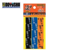 SG-SPG-F6810　凄! ホビー用 スポンジヤスリ アソート (3種各2枚入)