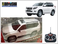 14362　1/16 RCカー ランドクルーザープラド　白