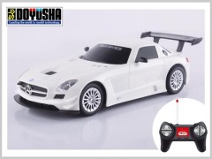 14368　1/24 RCカー メルセデスベンツ SLS AMG GT3　白　[トイラジコン]