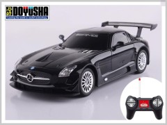14369　1/24 RCカー メルセデスベンツ SLS AMG GT3　黒　[トイラジコン]