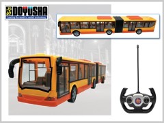 DY-666-676A　27MHz R/C 連接バス(イエロー)　[トイラジコン]