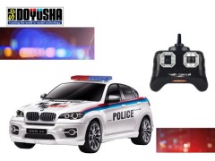 866-2404P　1/24 RCカー BMW ポリスカー (白)　[トイラジコン]