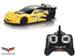 866-　2.4GHz 1/24 RCカー コルベットC6.R (黄/黒)